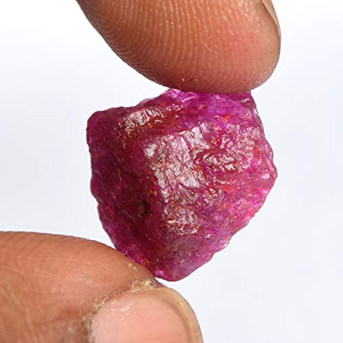 Mineral Specimens Red Ruby 6.50 Ct Natural Earth Mined Rough Red Ruby Loose Gemstone3