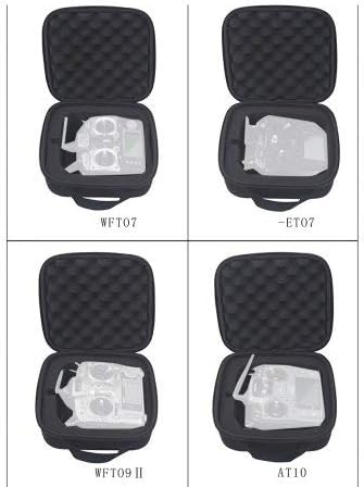 Miniatura 2 de FEICHAO Universal Nylon controlador remoto bolsa de almacenamiento portátil para FrSky X9D WFT0709S ET07 AT9S Flysky Radio Controller