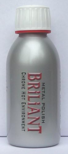 Briliant CHROME/Hot Environment/nickel Metal Polish 250ml Bottle