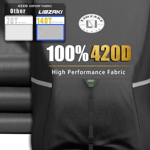 image for LI LIBZAKI 4 Passenger Golf Cart Cover Fits EZGO, Club Car, Yamaha, 42