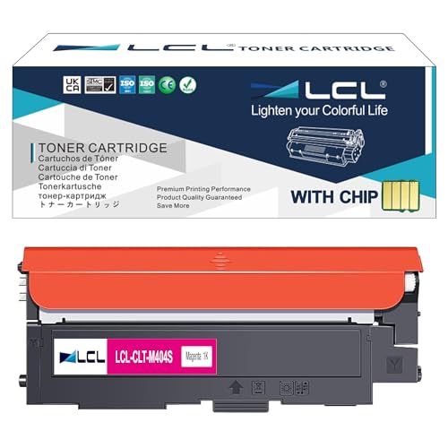 Cartouche CLT-P404C magenta résolvant les problèmes de décoloration Samsung