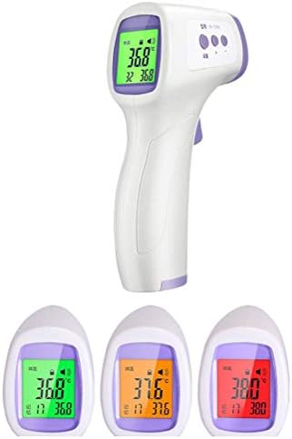 Digital Infrared Forehead Thermometer, No Contact Thermometer Gun for Babies, Infants, Children, Adults, Indoor, and Outdoor Use