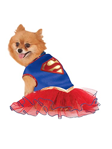 Vestido tutú Supergirl para perro XS