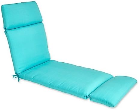Outdoor Forsyth Chaise Lounge Cushion in Ocean