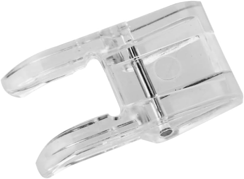 Plastic Satin Presser Foot for Open Toe Domestic Sewing Machine Quilting