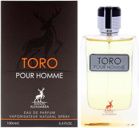 Toro Pour Homme 100 ml Eau de Parfum by Maison Alhambra Men's Fra...