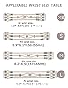 Wearlizer Beaded Straps Compatible with Samsung Galaxy Watch 7/6/5/4 FE/Active 2 40mm 44mm/Watch 6 Classic 43mm 47mm/Watch 5 Pro 45mm, 20mm Premium Nylon Stretchy Boho Solo Loop Straps for Women #2