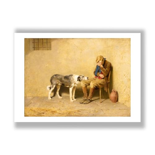 Impression d'art Briton Riviere Fidelity une oeuvre de qualite musee