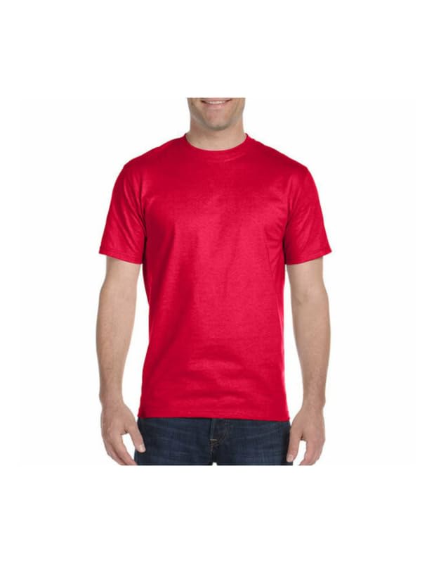 Image of Gildan Adult DryBlend G8000, Multipack T-Shirt 2-Pack Scarlet Red