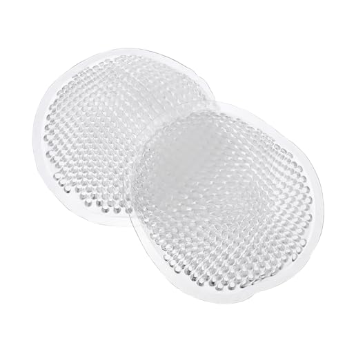 BESPORTBLE 1 Par De Almohadillas Invisibles De Para Sujetador Insertos Con Forma De Copa Sin Costuras Para Relleno De Gel De Sílice