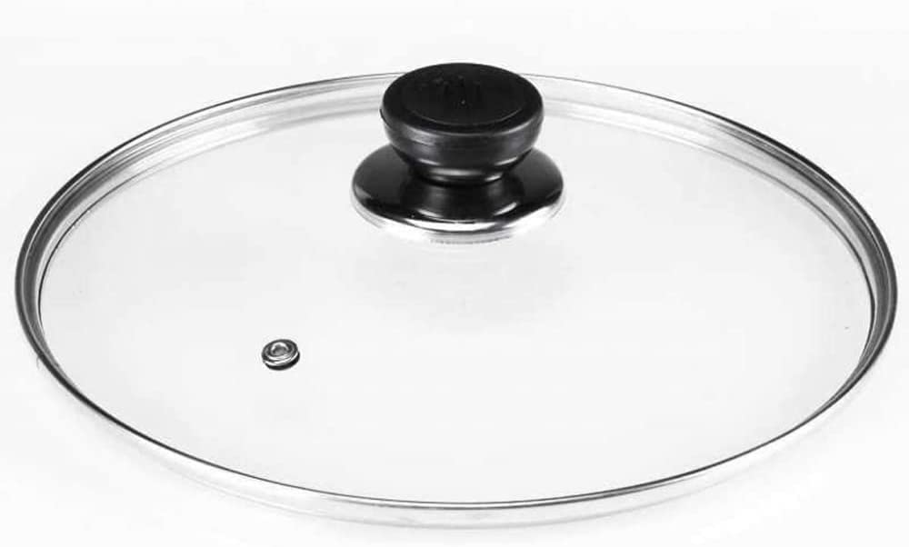 Reemplazo de Tapa de Olla Tapa de Cacerola Universal Anti ScaldingTransparent Glass Sartenes Wok Reemplazo de Tapas de ollas para Cocina-A||40cm