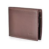 yanko carteras Carteras de Hombre Yanko Cartera Americano para Hombre 391 (Color: Marrón - Burdeos)
