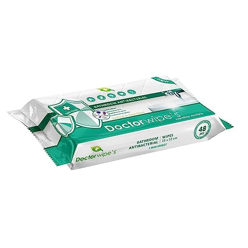 Lingettes humides pour surface Doctor Wipes lot de 48 nettoie tout en un geste