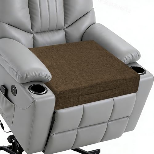 FlyGulls Recliner Cushions for Elderly 20X20X4 Inch Thick Seat Cushion