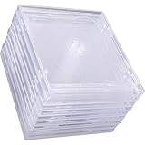 Boîtes à CD transparentes - réduisent efficacement les collisions et les écrasements, protègent les et les rayures, boîtes à CD doubles