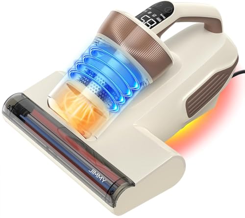 Jimmy Mattress Vacuum Cleaner, Bed Vacuum with UV & Ultrasound,
