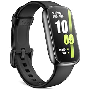 Health Fitness Tracker, 24/7 Heart Rate/SpO2/Sleep Monitor, Activity Trackers & Smart Watches with Step Calorie Counter Pedometer, 21-Day Battery, IP68 Waterproof Fitness Watches for Women Men