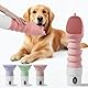 Tragbare Hundewasserflasche, 540 ml, zusammenklappbarer Wasserspender für Hunde, auslaufsichere Reisewasserflasche, lebensmittelechtes Silikon, BPA-frei, für Spaziergänge im Freien, Wandern, Reisen