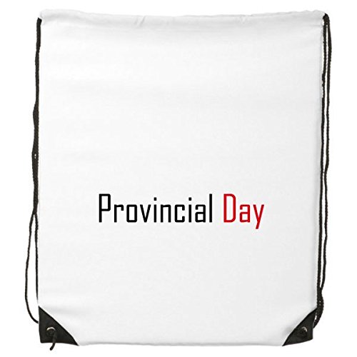 Sac Canada Provincial Jour bénédiction cordon de serrage pour fête vacances et grand gala