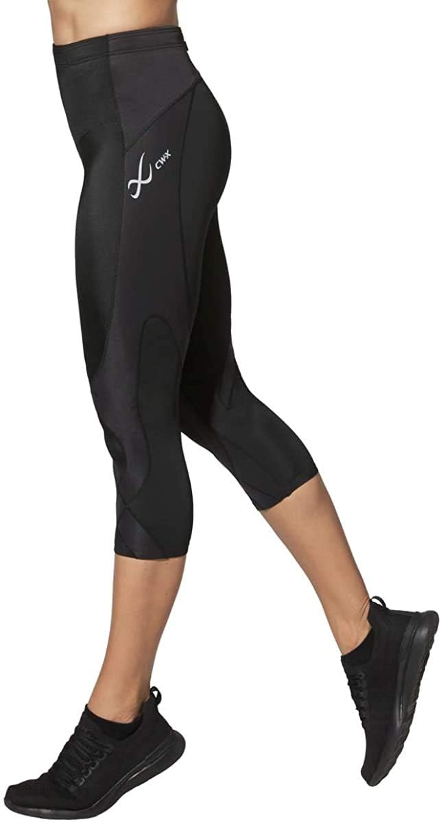 CW-X Women's Stabilyx Joint Support 3/4 Capri Compression Tight Pants - Image 2