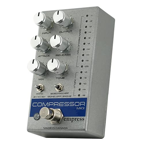 Empress Compressor Mkii Guitar Effects Pedal, Silver Sparkle, Cp2S #TOP1