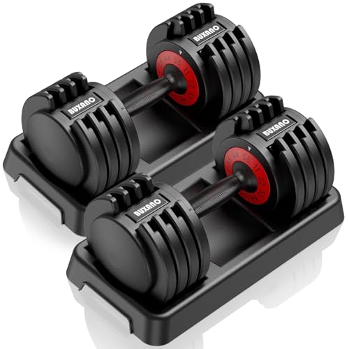 Adjustable Dumbbell 55LB 5 In 1 Single Dumbbells for Multiweight