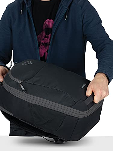 Osprey Travel Pack 26+6 Daylite Expandible Bolsa de Viaje Black O/S, Unisex-Adult (10003617)