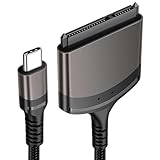 Fin et Portable – Cet adaptateur USB-C vers SATA est fin et léger, ce qui le rend parfait pour être transporté partout. Il se glisse facilement dans n'importe quelle sacoche d'ordinateur portable et ne nécessite aucune alimentation externe, les disques durs 2,5 pouces étant alimentés directement par l'interface USB-C. C'est une solution pratique et portable pour les voyages, le bureau et la maison
