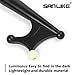 SANLIKE Boat Hooks for Docking Telescoping Extension Pole Hook with Luminous Bead, Lightweight Floating, Non-Slip Rubber Handle, Durable & Rust-Resistant