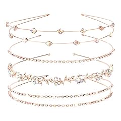 Rose Gold+AB crystal