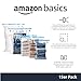 Amazon Basics Vakuumbeutel für Kleidung mit Luftdichtem Ventil und Handpumpe - 2 x X-Jumbo, 5 x Jumbo, 4 x Groß, 4 x Mittelgroß, 15er-Pack, 15 stück, 1er-Pack, Reißverschluss, Transparent