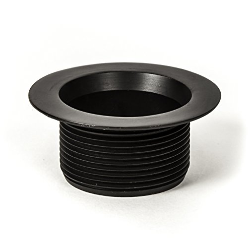 Pf Waterworks Pf0970-Orb Toe Touch (Foot Act.) Bath Tub Drain Assly (Coarse 11.5 Tpi + Stopper + One (1) Hole Face Plate - Free Hair Catcher/Strainer - Eliminate Clogs Oil Rubbed Bronze #TOP5