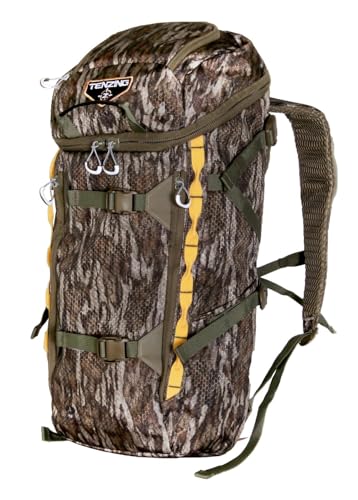 Image of TENZING 1500 Whitetail Day Pack, Olive Green, Ultra-Durable Hunting Backpack with 4 Compartments & 10 Organizational Pockets Camo Backpack for Hunting Gear and Equipment