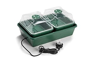 EarlyGrow 2-Bay Beheiztes Zimmergewächshaus