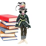 【Optisch auffallendes Design】Verwöhnen Sie sich mit unseren bezaubernden Gothic-Puppen. Verkörpern Sie die festliche Urlaubsstimmung mit ihrer Vliesstoffkleidung, die mit exquisiter Liebe zum Detail und optisch auffälligen Dekorationen gefertigt wurde. Das charmante und unheimliche Design dieser Puppen mit lebendigen Gesichtsausdrücken verleiht Ihrer Halloween-Dekoration eine bezaubernde Note