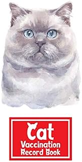 Cat Vaccination Record Book: British Shorthair | Health and Wellness Log Book | 6 x 9 inches, 112 Pages | Perfect Gift for Cat and Kitten Lovers