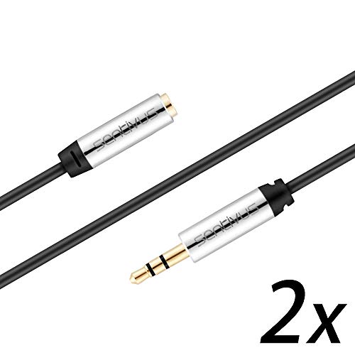 Sentivus 2 pezzi cavo di prolunga jack audio