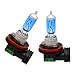 DunGu H11 Headlight Fog Bulb 55W 5000K Pure White For Car Motorcycle Boat 12V (pack of 2)