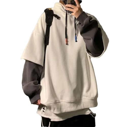 Man Hooded Sweatshirts Hoodies Clothing Loose Streetwear