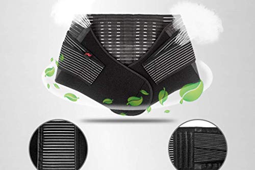 Protetor de cintura esportiva, fitness e musculação, proteção de cintura, equipamentos esportivos (9