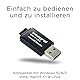 Integral Micro-SD-Kartenleser, USB 3.1 USB 3.0, für Micro SD, microSDHC, microSDXC Speicherkarten, USB3.0 Kartenlesegerät