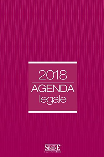 Preisvergleich Produktbild Agenda legale 2018 amaranto. Ediz. minore