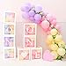Produktbild Cutogain Finetoknow 4 Teile/Satz Baby Shower Party Decor Ballon Box Transparent Karton