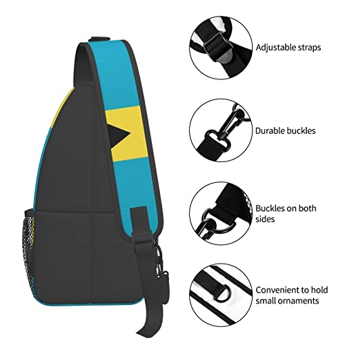 Mochila Urbana Unisex con Bandera Bahamas 7.2 x 3.5 x 15.3 pulg miniatura 4