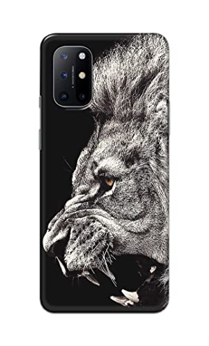 Image of Roaring Lion Hard Back Case Cover for OnePlus 8T Back Cover -(J5) VNS2225