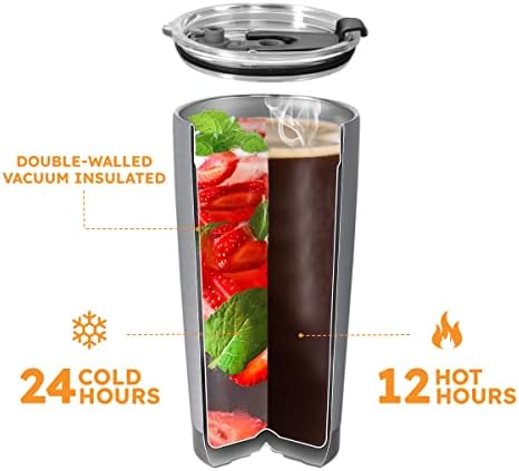 20oz Acoustic Guitar Tumbler, Guitar Chords, Guitarist, Musician Gifts, Coffee Tumbler for Men, Women, Stainless Steel Double Wall Vacuum Insulated Coffee Mug, Travel Cup with Lid — view 5
