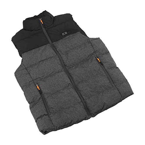 CFTGIW Chaleco Calefactable 1 áreas de Calefacción 3 Temperaturas de Engranajes Abrigo Calefactor USB Portátil Unisex Ligero para Invierno XXXXL Chaleco CalefactableChaleco Calefactor