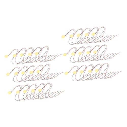 Abaodam 2sets Piezo Disc Pickup for Electric Acoustic Guitar Piezo Diaphragm Transducer 15pcs*2