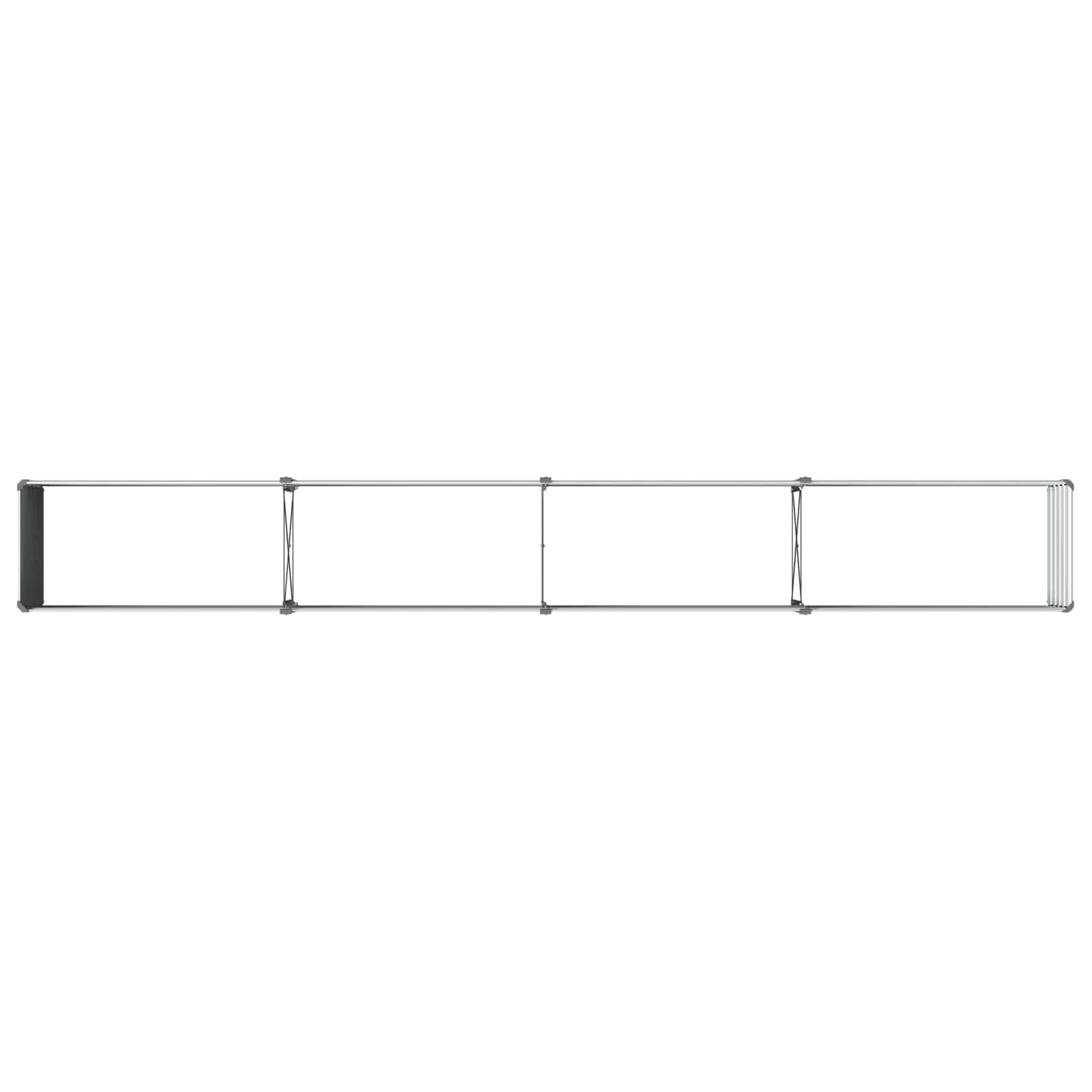 Jardinière surélevée pour jardin, gris, 320 x 40 x 55 cm, en acier laminé à froid, résistante aux intempéries, pour légumes, herbes et fleurs en extérieur
