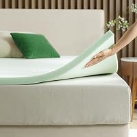 ZINUS 1.5" Twin Green Tea Memory Foam Mattress Topper only